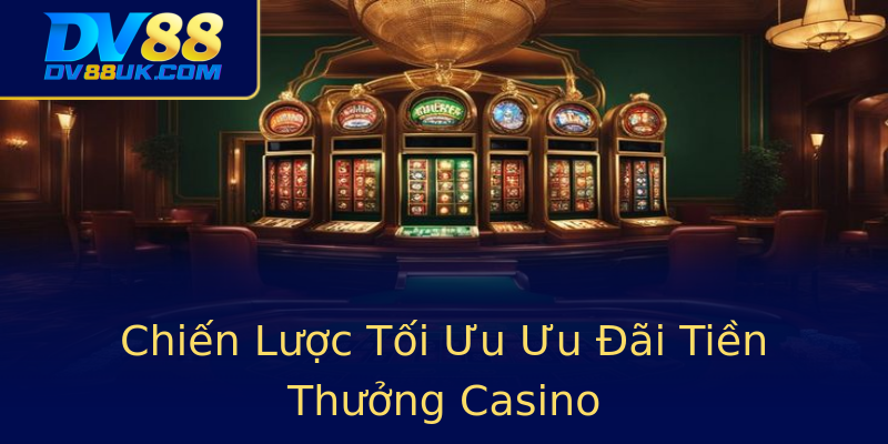 Chiến Lược Tối Ưu Ưu Đãi Tiền Thưởng Casino Chiến Lược Tối Ưu Ưu Đãi Tiền Thưởng Casino